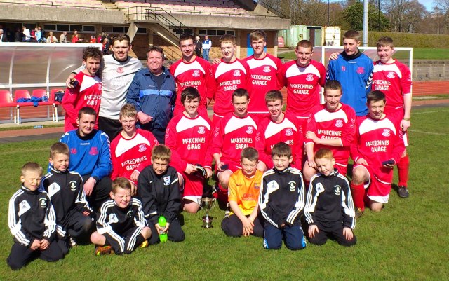 Glenafton with Rosebank U9s