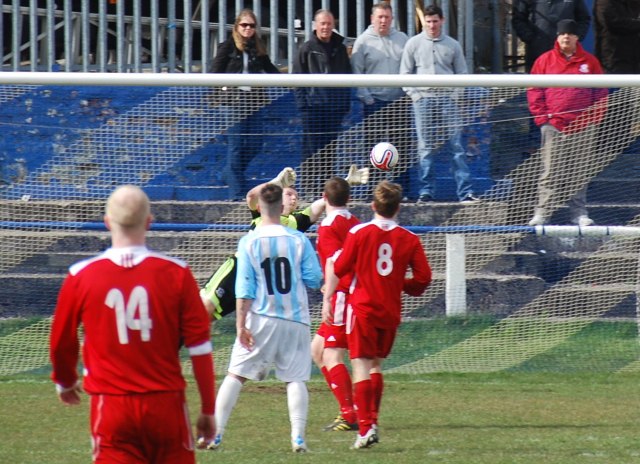 Mark Blakey's rocket finds the net