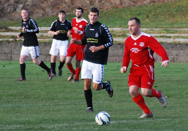 John Craig on the ball