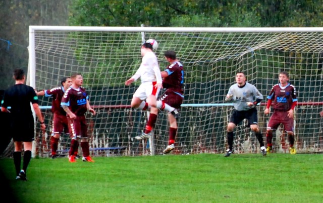 Alain Kinney heads home 