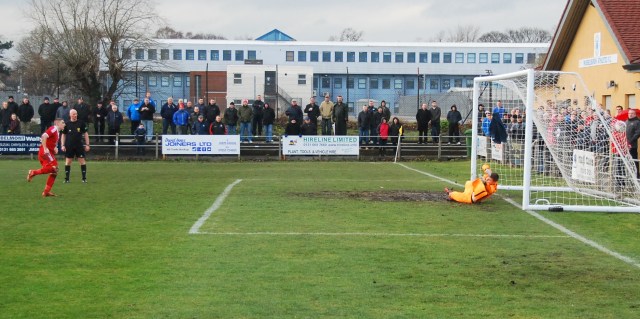 Aaron Connolly levels from the spot