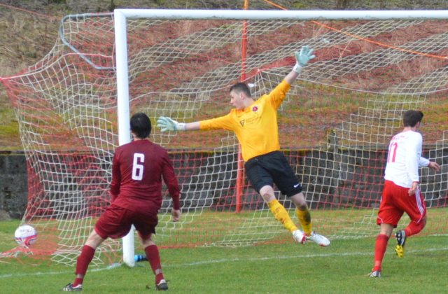 Cammy Marlow heads home the equaliser