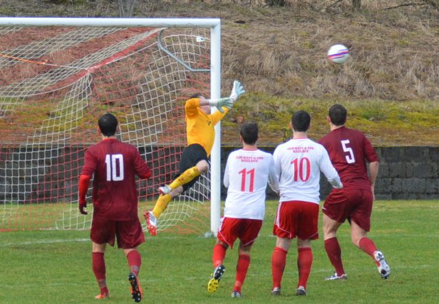 Aaron Connolly's free kick  finds the net