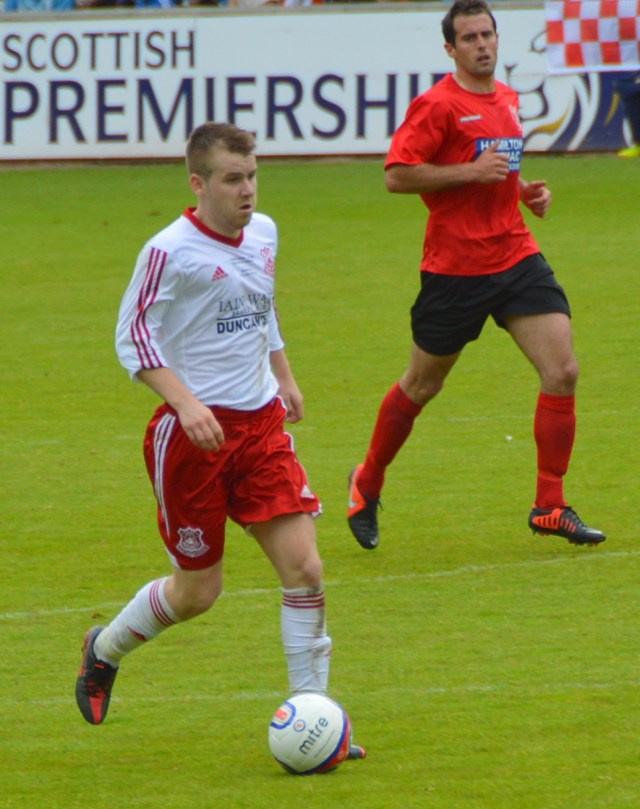 Jamie McKernon with Danny Mitchell