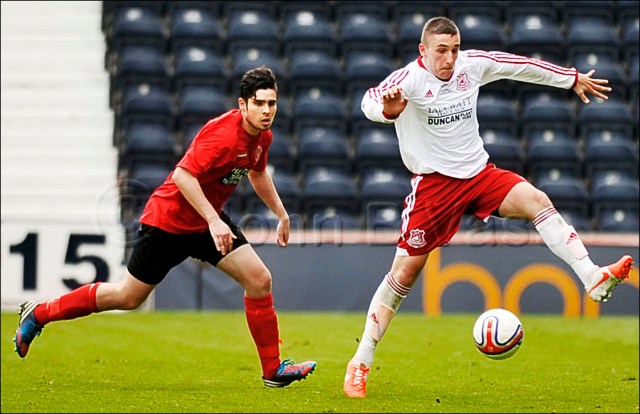 Aaron Connolly with Paul Byrne
