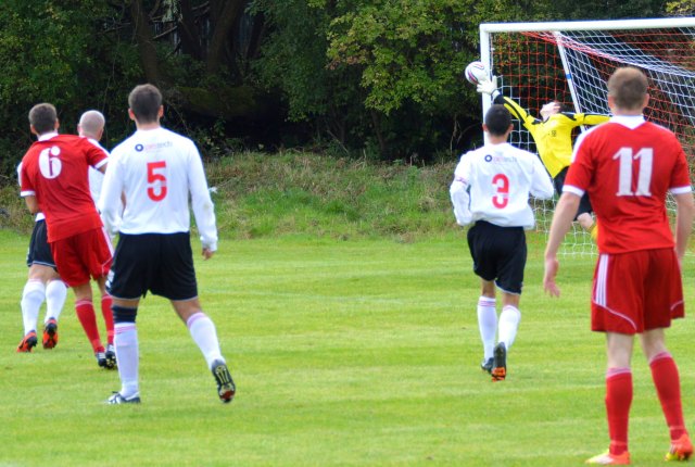 Cameron Marlow curls home the equaliser