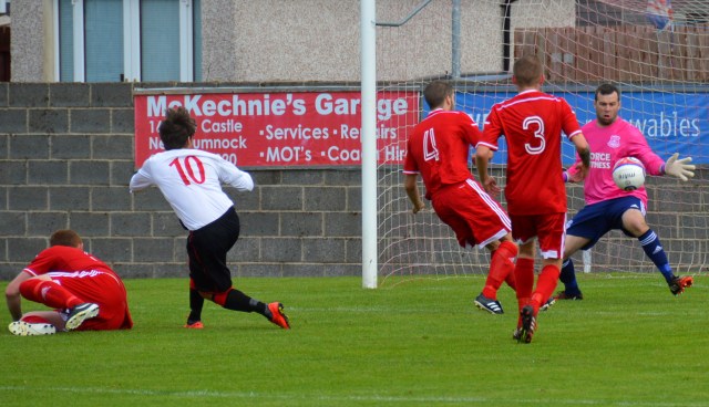 Brian McGarrity saves from Kevin Watt