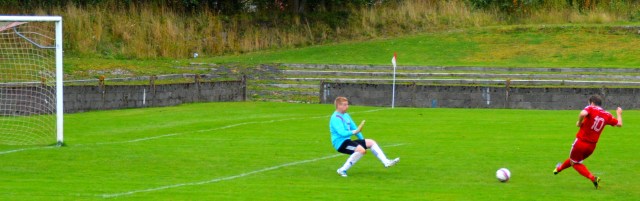Mick McCann completes his hat-trick